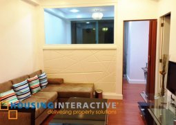 fully furnished 1br condo unit for rent at the bellagio i bgc
