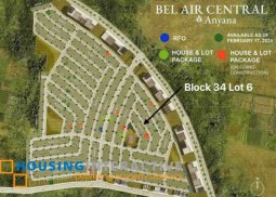 residential lot for sale in anyana bel-air, tanza, cavite