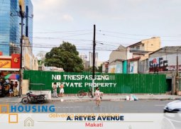 lot for sale in a. reyes avenue, makati