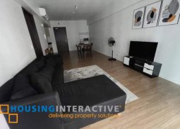 newly turned over 1br unit with balcony for rent in solstice, tower 2