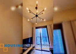 fully furnished 2br unit with parking for lease in uptown ritz residences