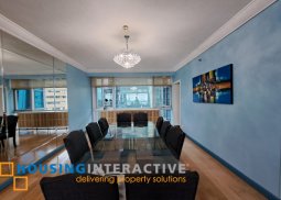 fully furnished 3br unit for sale in pacific plaza towers