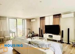 for sale townhouse with own gate and elevator in horseshoe village, quezon city