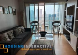 fully furnished 1br unit with balcony for sale in st. francis shangri-la place
