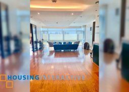 fully furnished 3br unit with parking for sale in pacific plaza towers