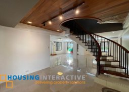 semi-furnished house for lease in dasmarinas village, makati