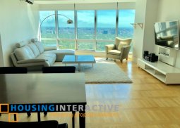 fully furnished 2br unit with parking for lease at one mckinley place