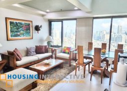 fully furnished 3br z loft type unit for sale in one rockwell