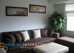 fully furnished 1br unit for lease in one serendra, jasmin tower