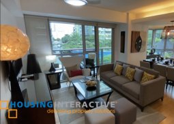 fully furnished 2br unit with parking for lease/sale in one serendra, west tower