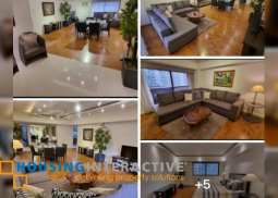 fully furnished 3br unit with parking for lease in cosmopolitan tower