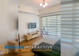 fully furnished 1br unit with balcony for lease in the manansala