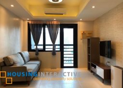 fully furnished 1br unit with balcony for sale in icon plaza
