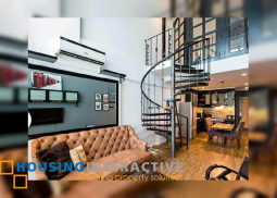 fully furnished 1br unit with parking for sale in joya lofts and towers