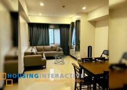 fully furnished 3br unit with balcony for lease in the address at wack wack