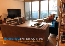 fully furnished 2br unit with balcony for lease in one shangri-la place