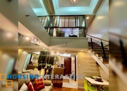 1br loft type unit with parking for lease in mosaic tower