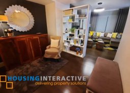 fully furnished 2br unit with parking for lease in edades tower