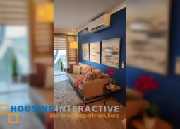 fully furnished 1br unit with balcony for sale in two serendra
