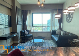 fully furnished 2br unit for sale in edades tower and garden tower rockwell
