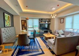 fully furnished 3br unit with parking for lease in the grove by rockwell