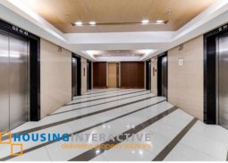 furnished and newly renovated studio unit for sale in one central suites
