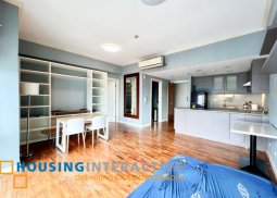furnished 1br unit with parking for sale in one legaspi park