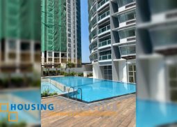 semi-furnished 3br unit with parking for lease in the imperium at capital commons