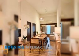 fully furnished 1br unit for lease in kroma tower