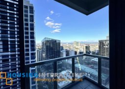 furnished 2br unit with parking for rent in uptown ritz residences