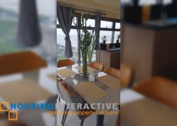 furnished 2br unit with parking for lease in  radiance manila bay