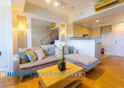 fully furnished 2br unti with parking for lease in one rockwell