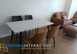 furnished 1br unit for lease in park triangle residences