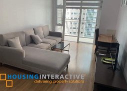fully furnished 1br unit with balcony for lease in two serendra