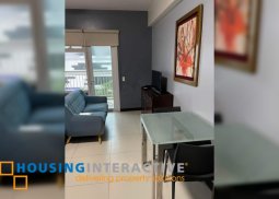 fully furnished studio unit for lease in two serendra, aston tower