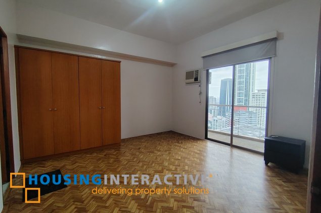 semi-furnished 3br unit for lease in paseo parkview suites