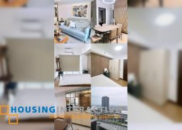 fully furnished 2br unit with parking for lease in two serendra