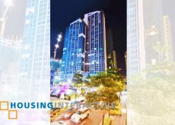 fully furnished 1br condo unit for sale at the one uptown residences bgc