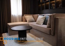 fully furnished 1br unit for sale in forbeswood bgc