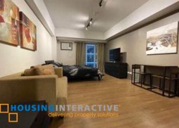 fully furnished studio unit for lease in the maridien