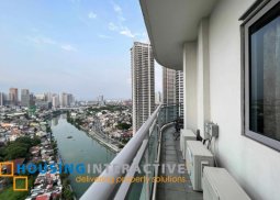 fully furnished 2br unit with balcony for lease in acqua private residences