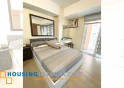 fully furnished studio unit for rent in the venice luxury residences
