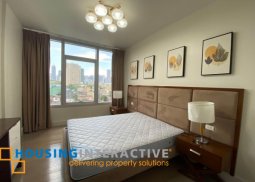 fully furnished 1br unit with parking for rent in proscenium at rockwell