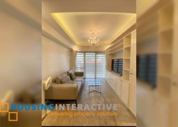 fully furnished 1br unit with balcony and parking for lease in two maridien