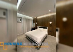 fully furnished 1br unit with praking for lease in filinvest alabang