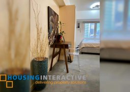 fully furnished studio unit for sale in the lerato