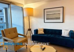 fully furnished 2br unit with parking for lease in one shangri-la place