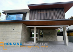 newly renovated br modern house for sale in ayala alabang village