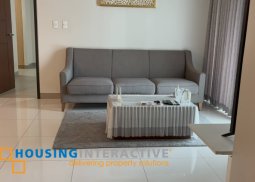 fully furnished 2br unit with parking for lease in one uptown residences