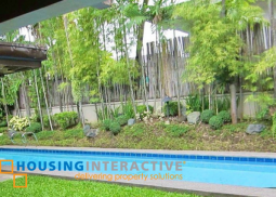 for lease - dasmarinas village 5 br house w/ pool
